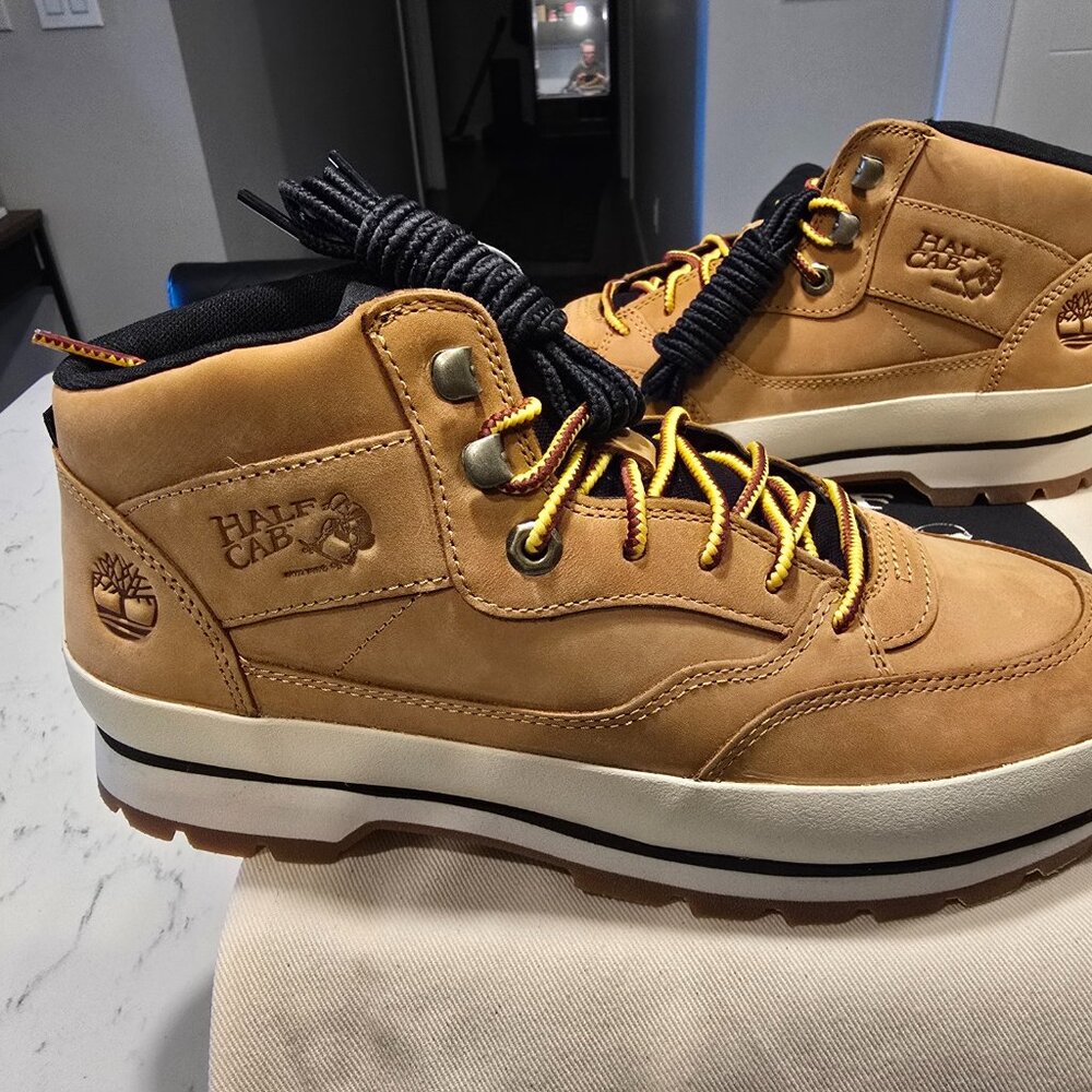 VANS x Timberland Boots Half Cab Hiker Wheat VN000CBNWEA Men’s US 10 NEW RARE